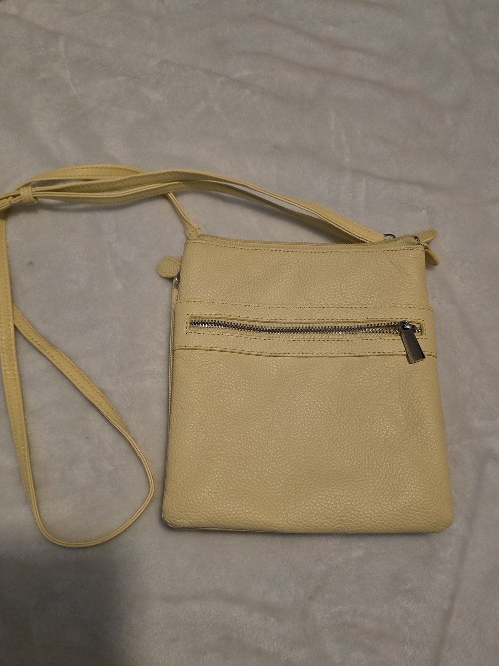 Yellow Crossbody Shoulder Bag - Lightweight Everyday Purse